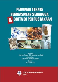 E-book Pedoman teknis pembasmian serangga dan biota di perpustakaan