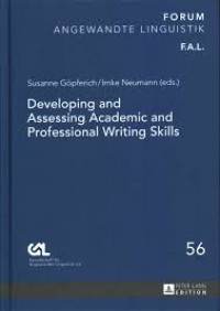 Developing and assessing academic and professional writing skills