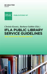 E-book IFLA public library service guidelines
